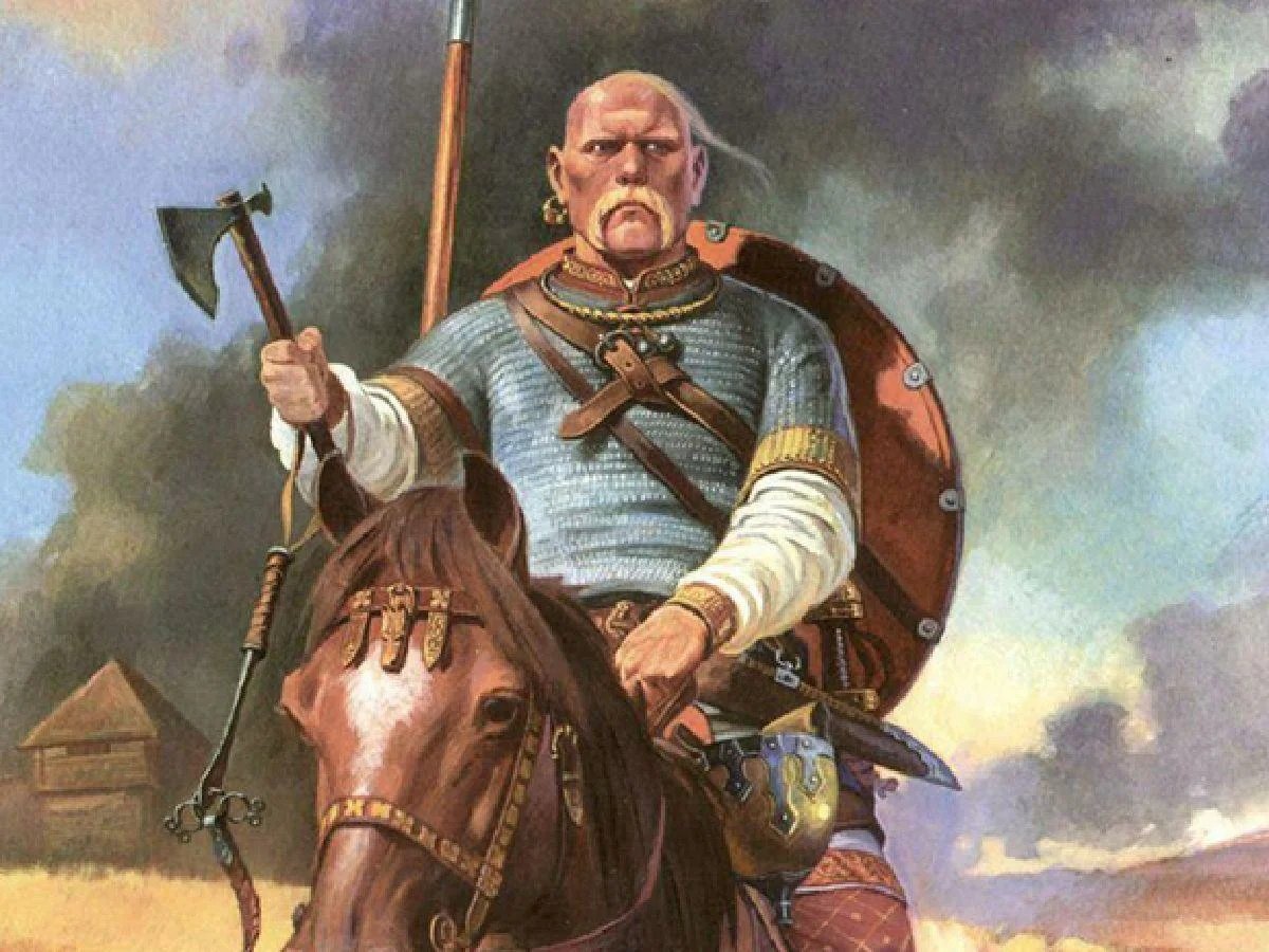 Художник Владимир Киреев князь Святослав