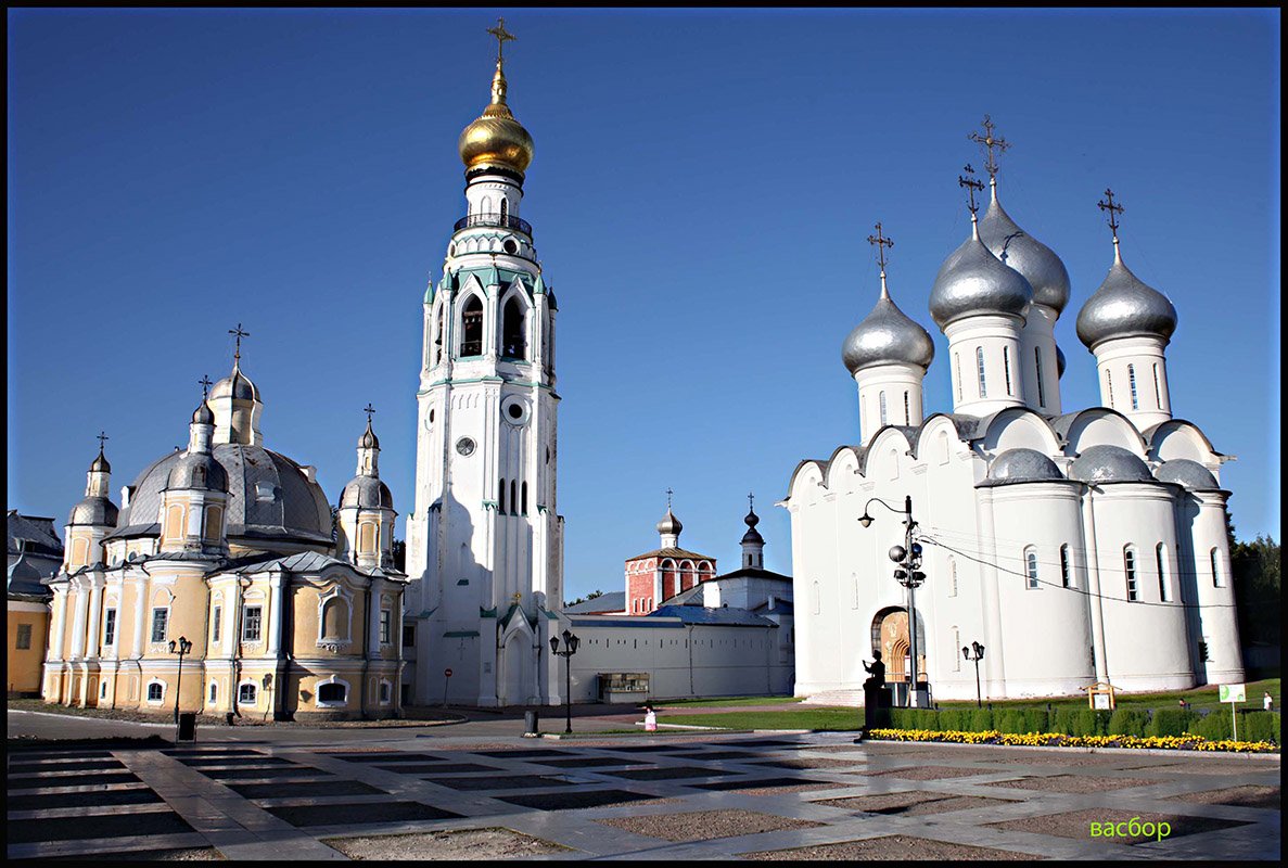 Вологодский Кремль сверху
