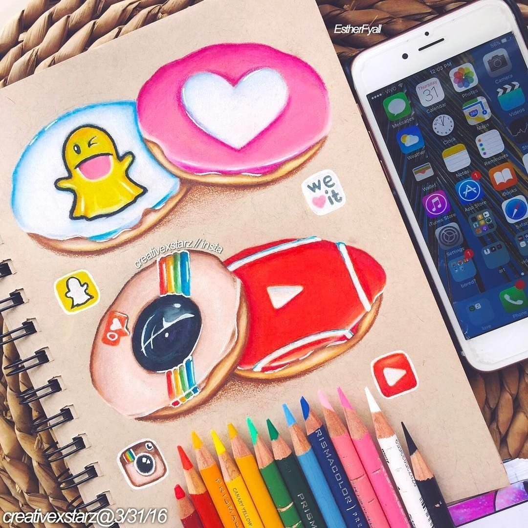 Маршмеллоу диджей карандашом