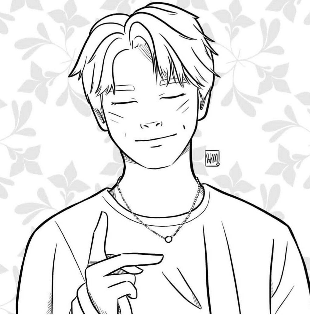 Хенджин раскраска