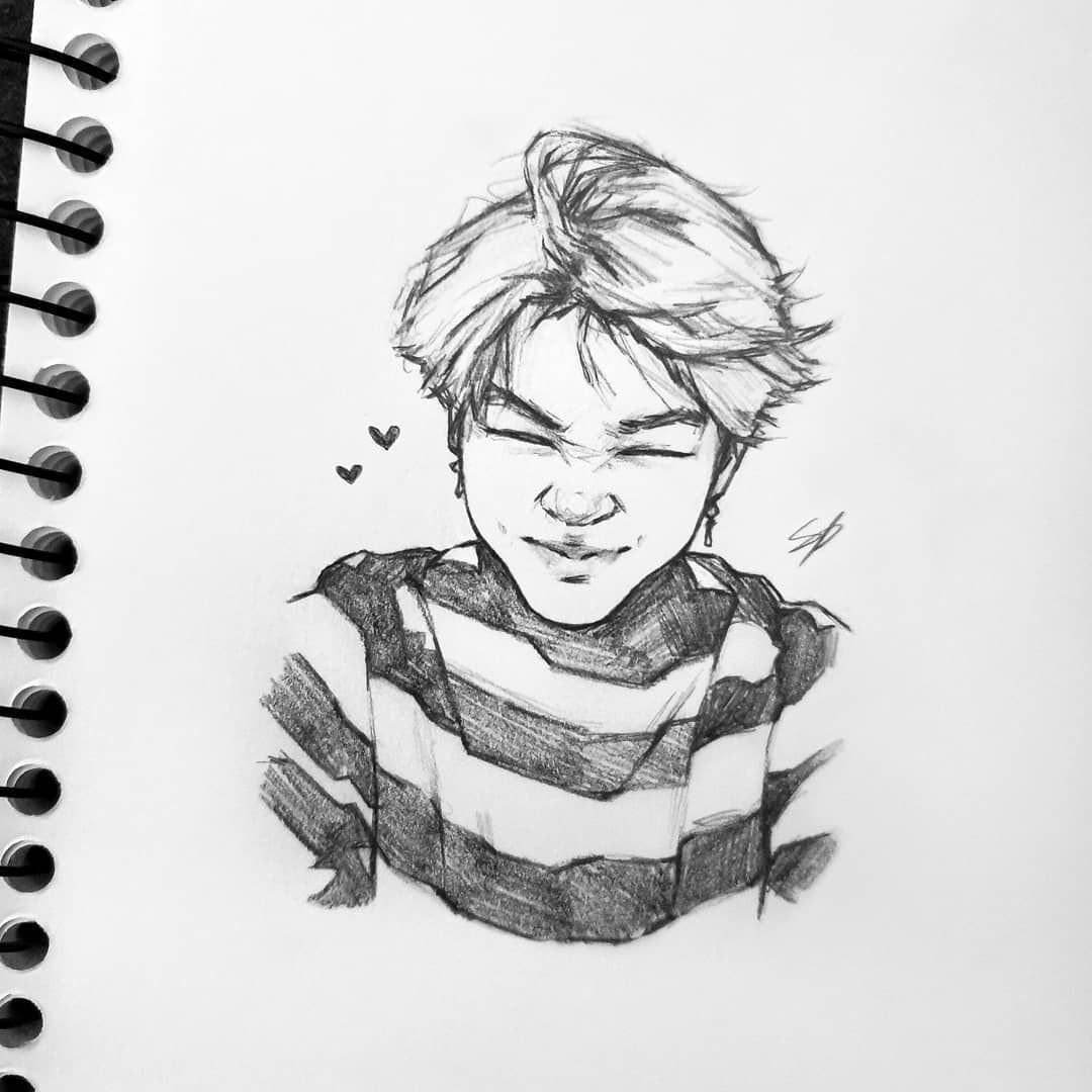 Пак Чимин скетч