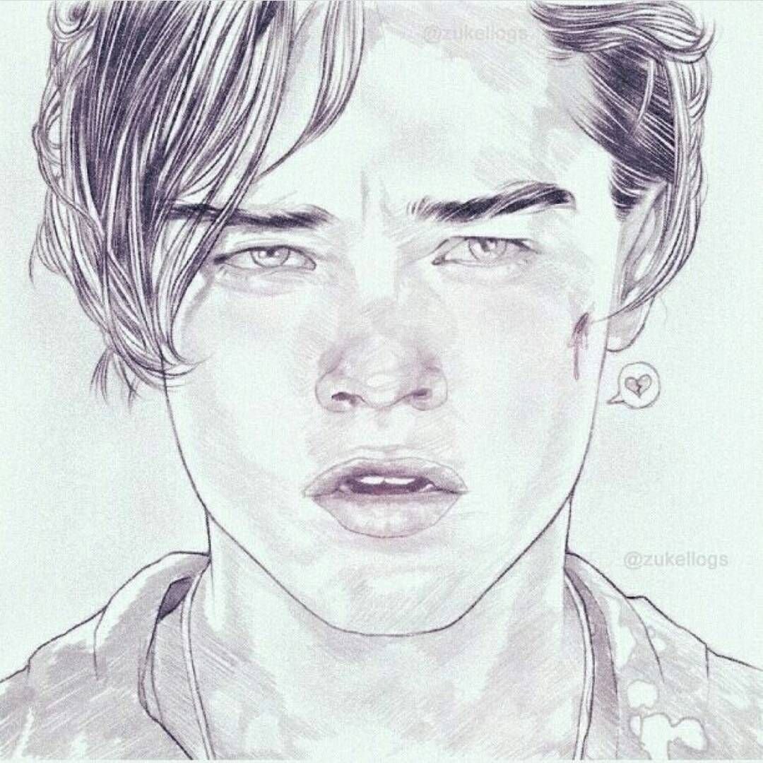 Леонардо ди Каприо рисунок