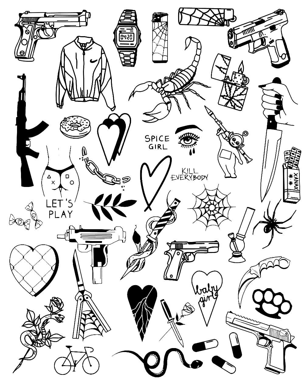 Рисунки БТС Шуга