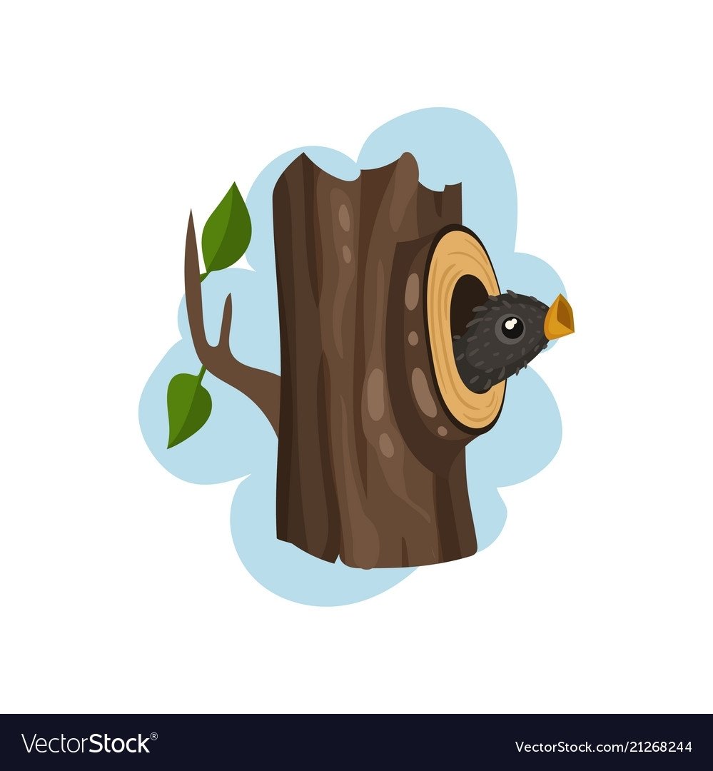 Дупло мультяшный на прозрачном фоне