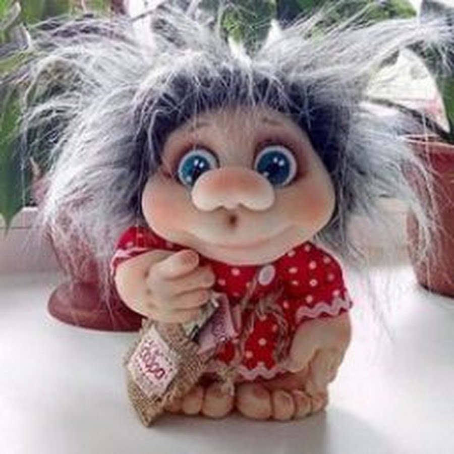 Куклы в чулочной технике