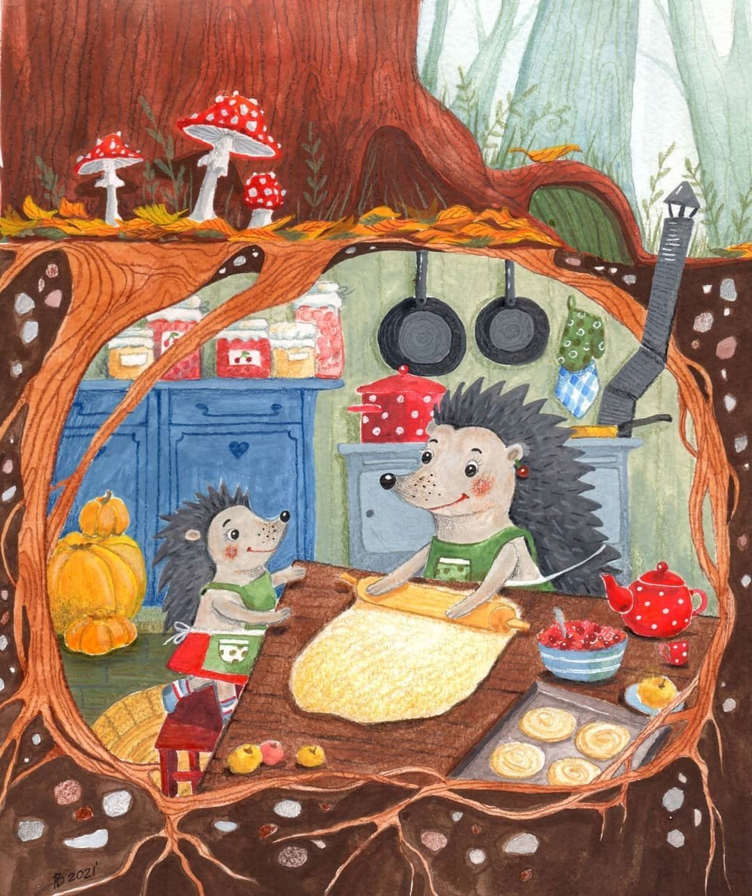 Сергей Козлов Ежик в колючей шубке