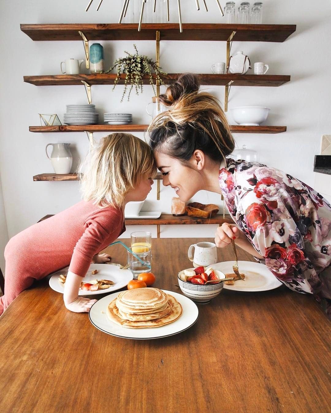 Фотосъемка на кухне с детьми