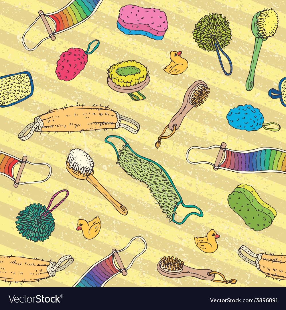 Мочалка Векторная