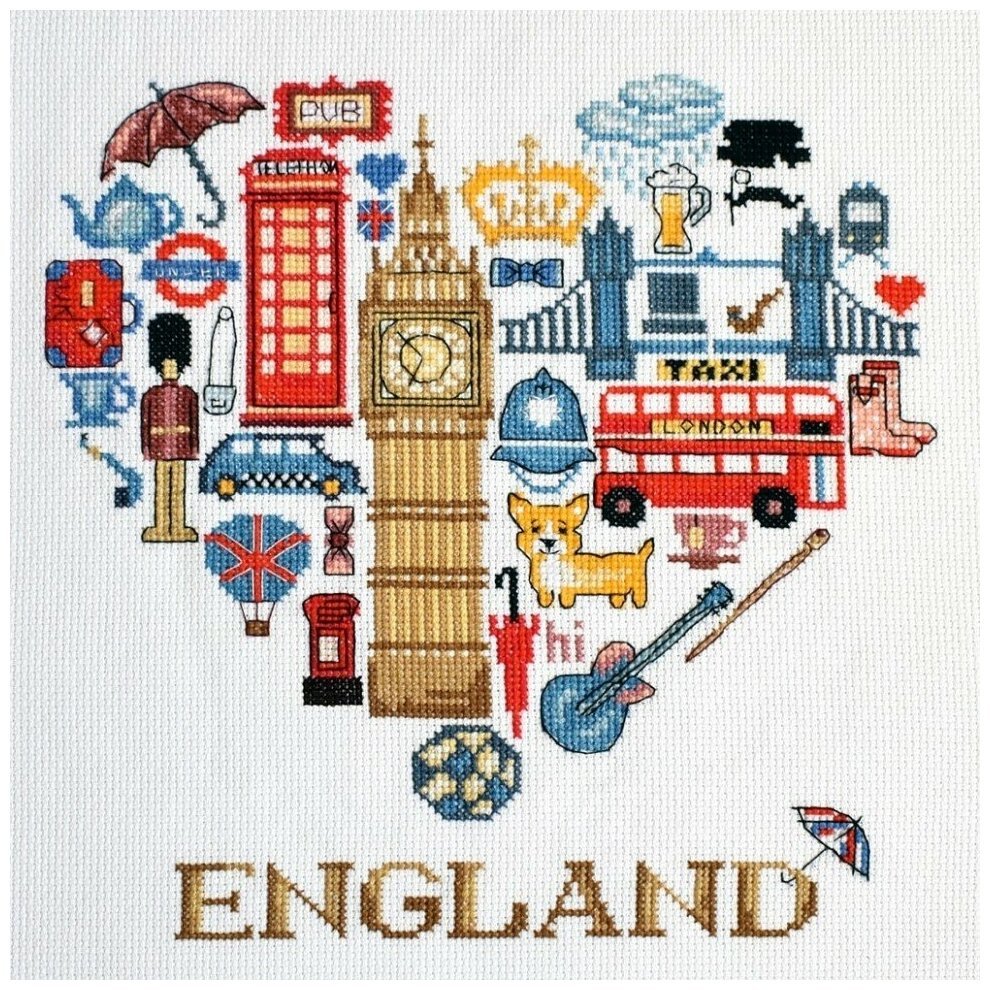 Набор для вышивания Марья Искусница Англия