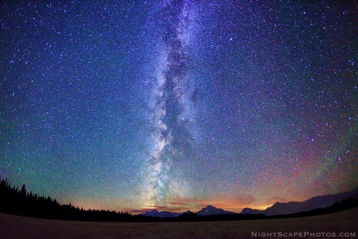 Волшебное ночное небо