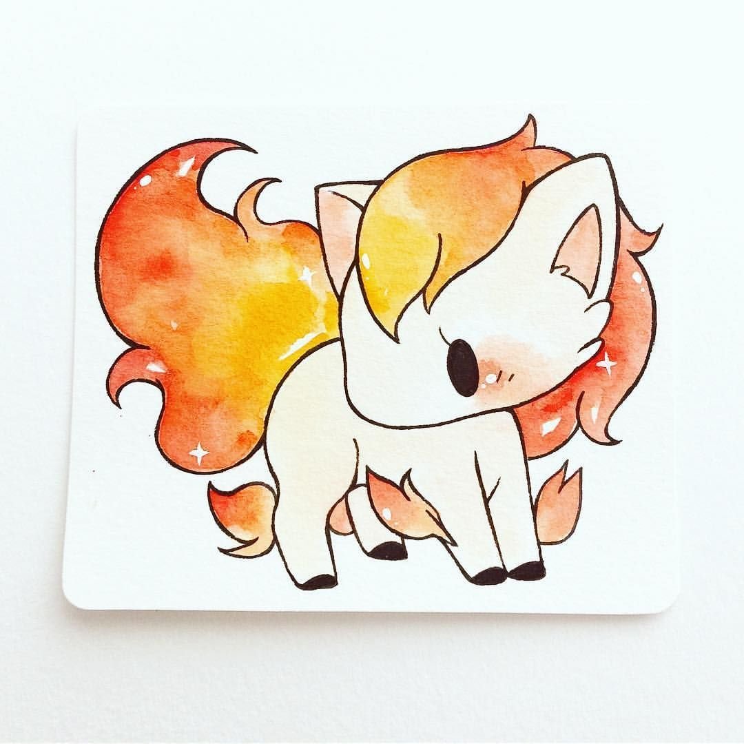 Покемоны Чиби понита