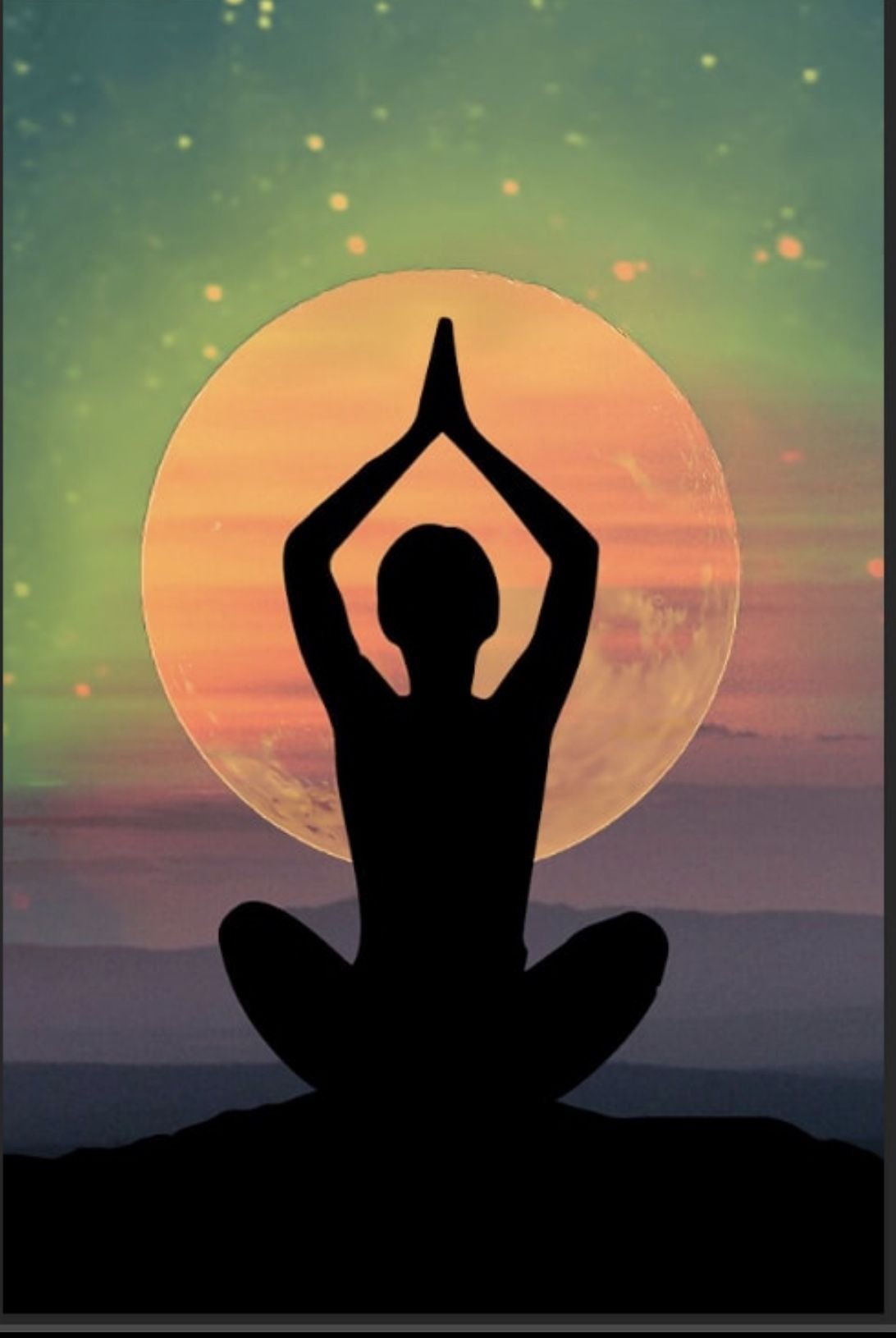 Человек в медитации