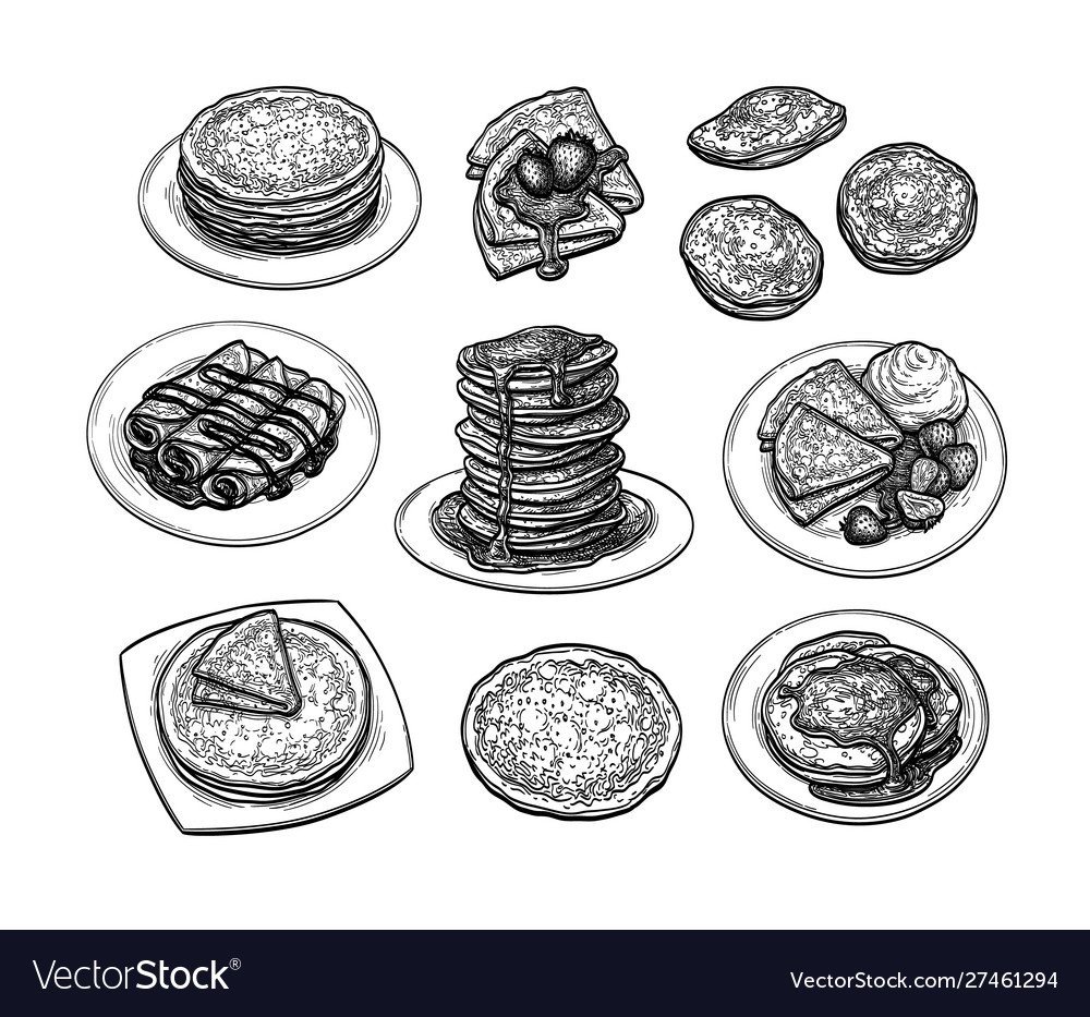 Блины поп арт