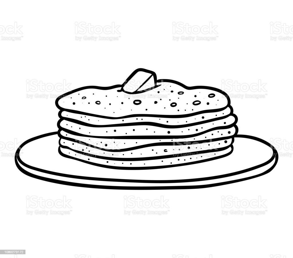 Блины картинки нарисованные