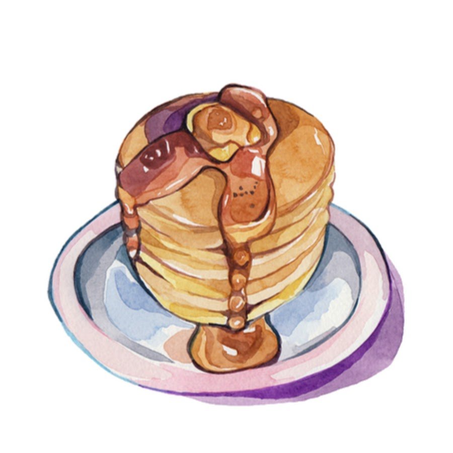 Блины раскраска