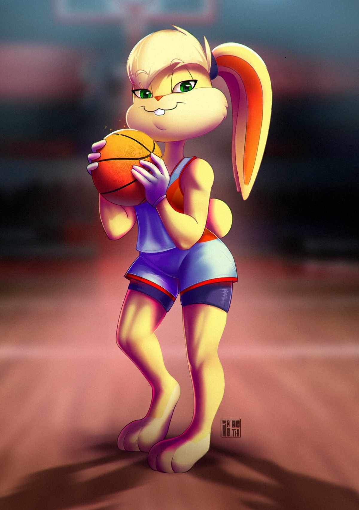 Лола Банни космический джем