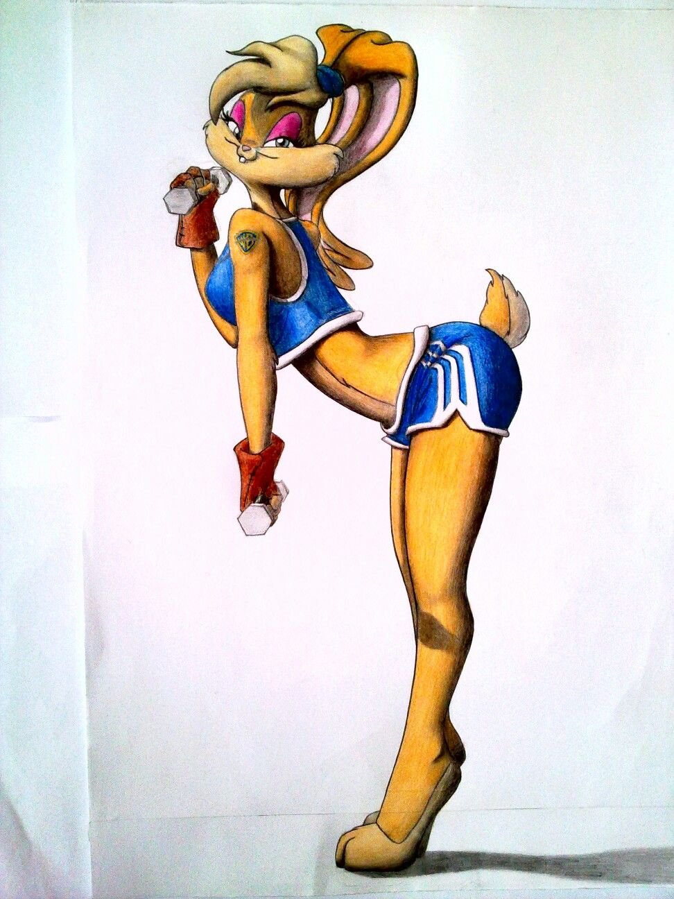 Лола Банни космический джем