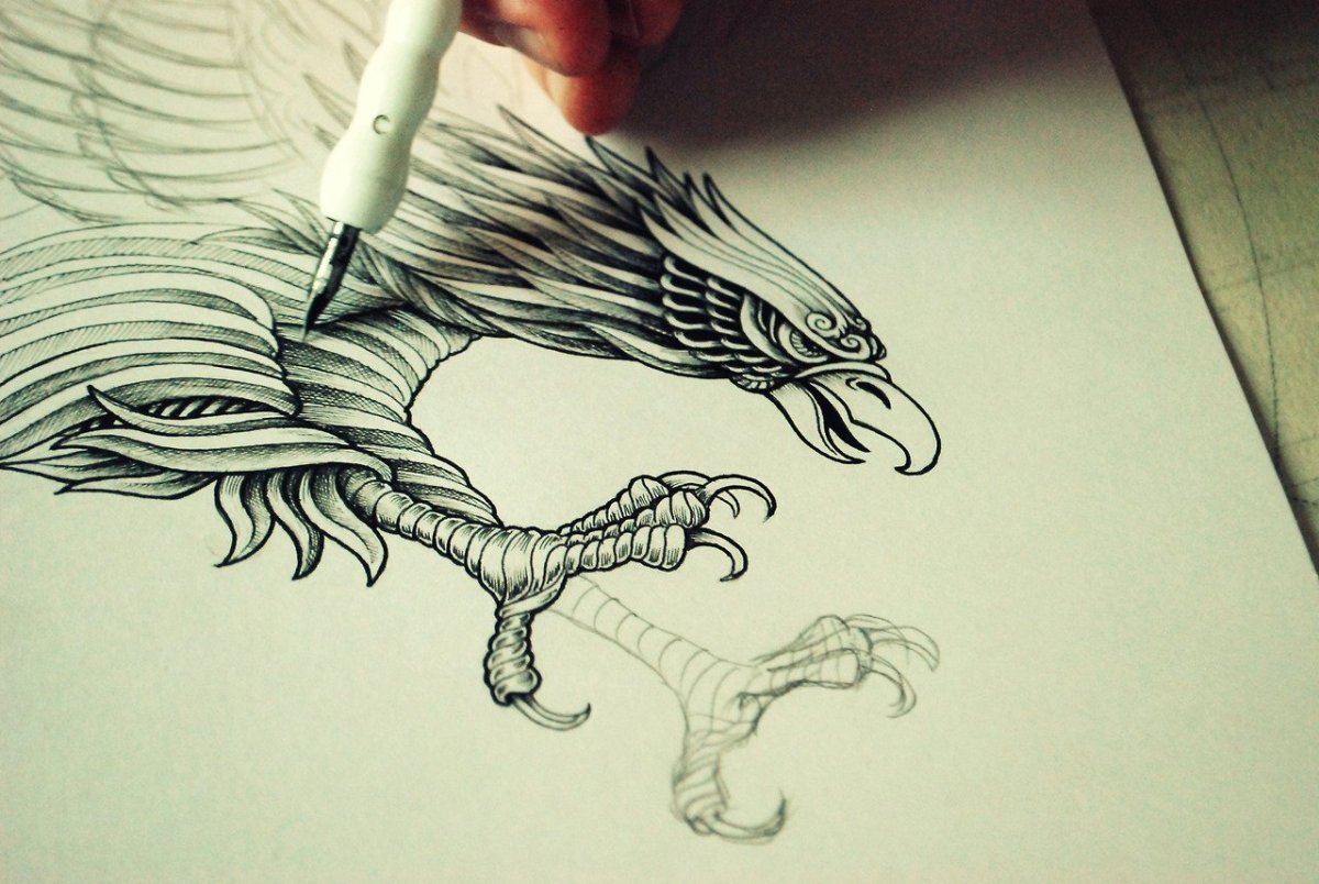 Карандашный рисунок