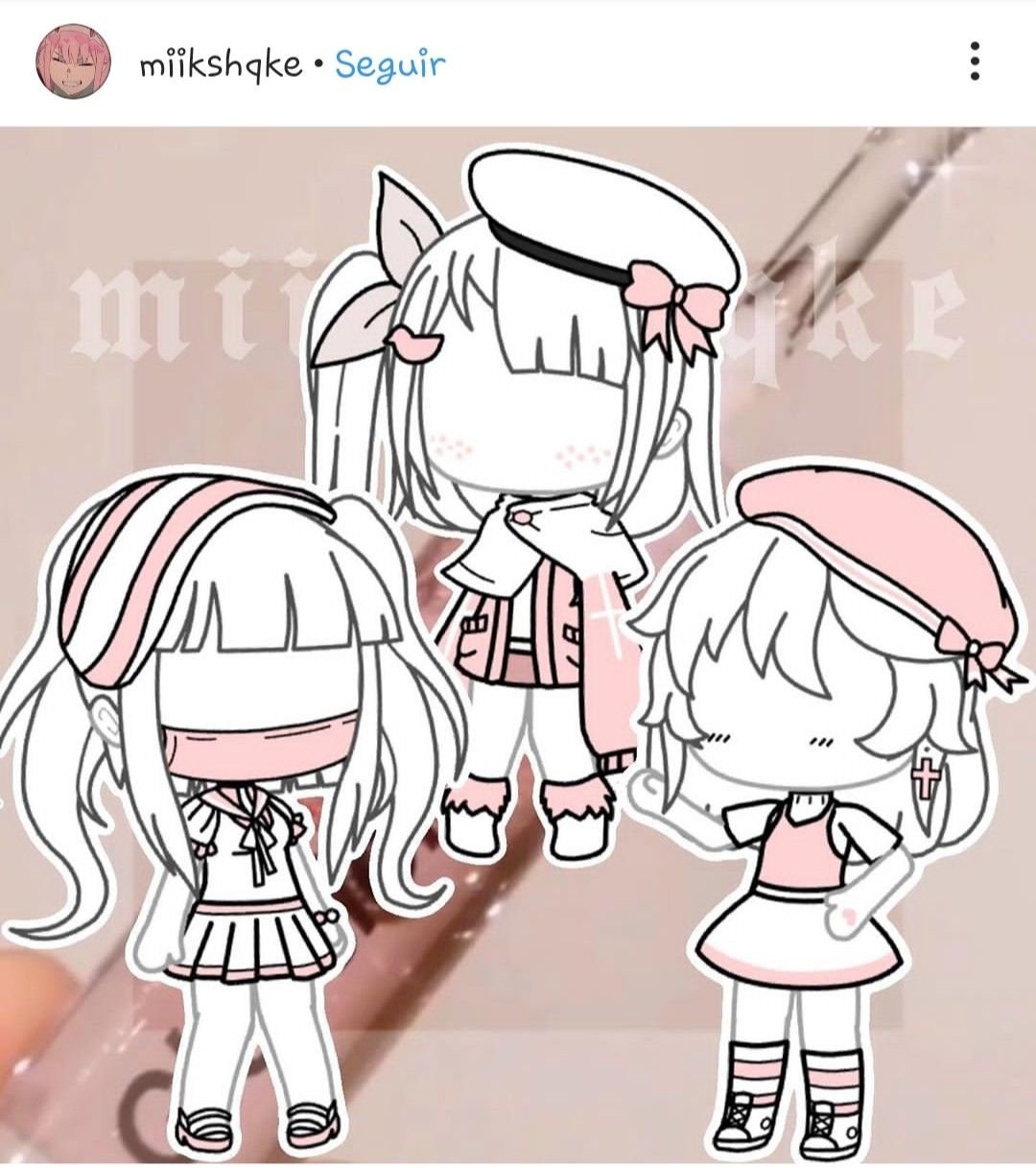 Костюмы для персонажей гача лайф