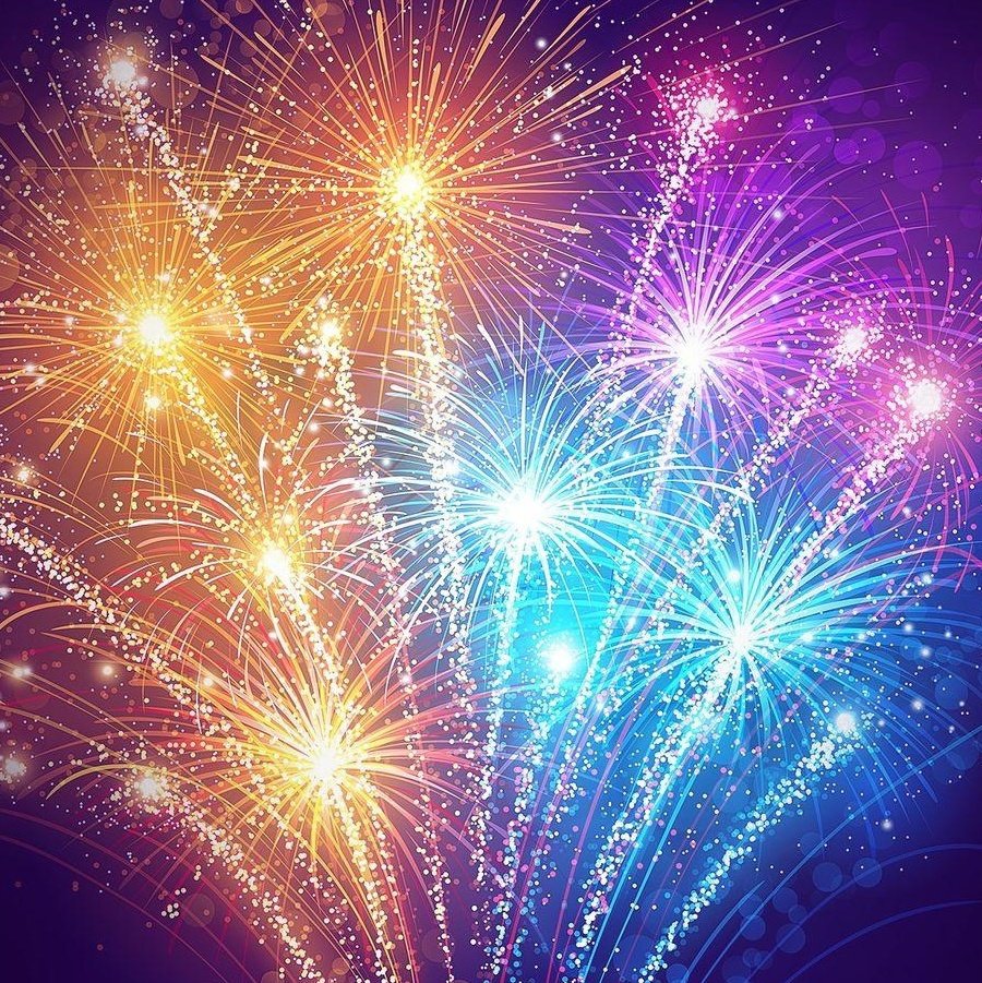 С днём рождения мужчине салют