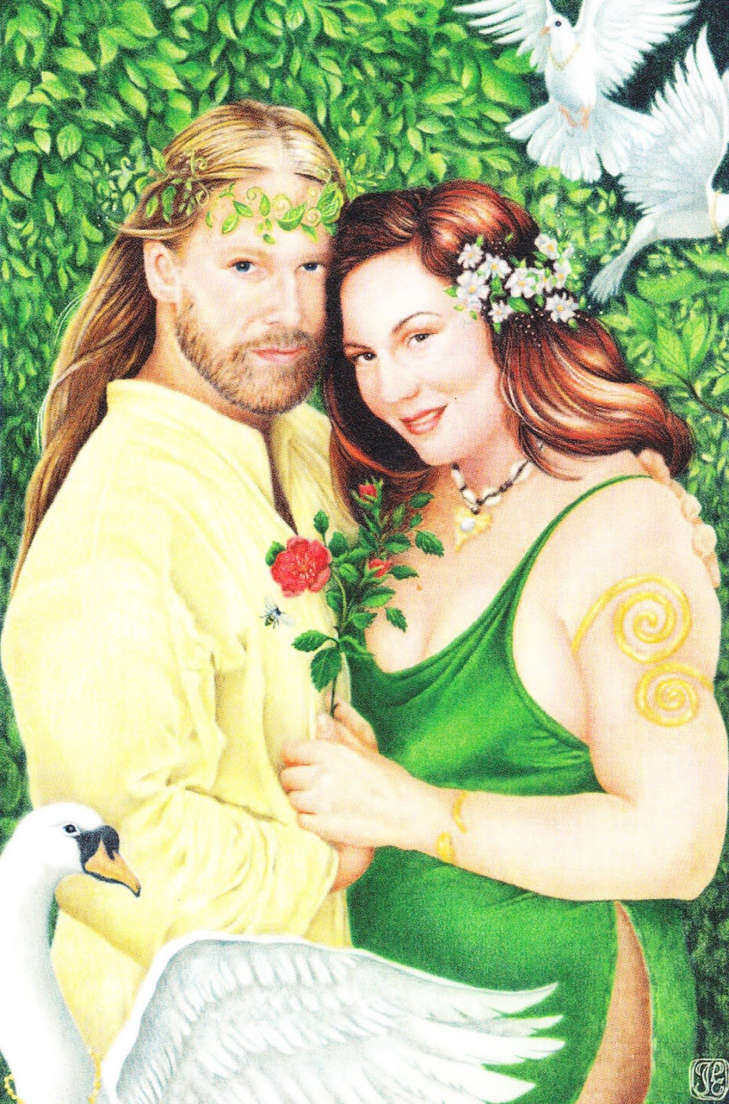 Таро влюбленные в искусстве