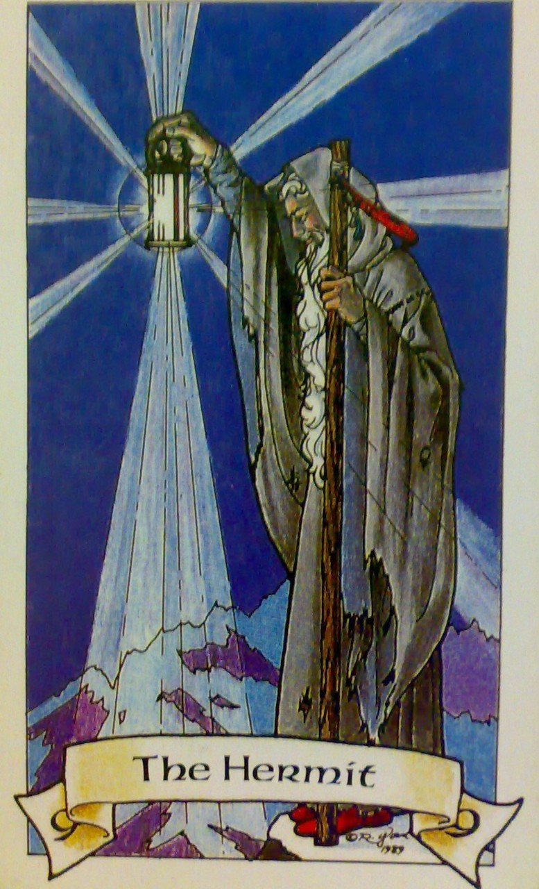 Райдер Уэйт отшельник