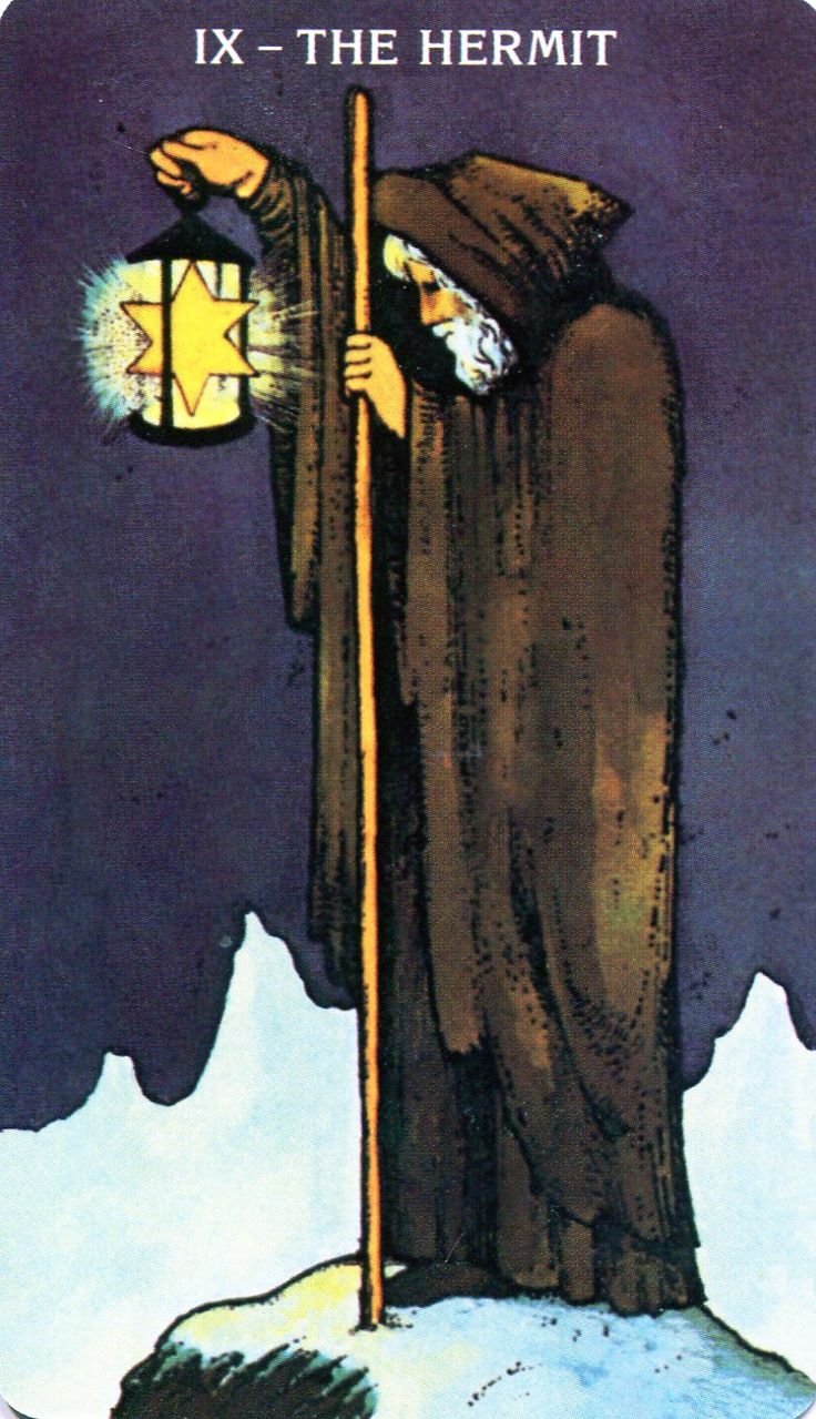 Аркан Hermit Таро