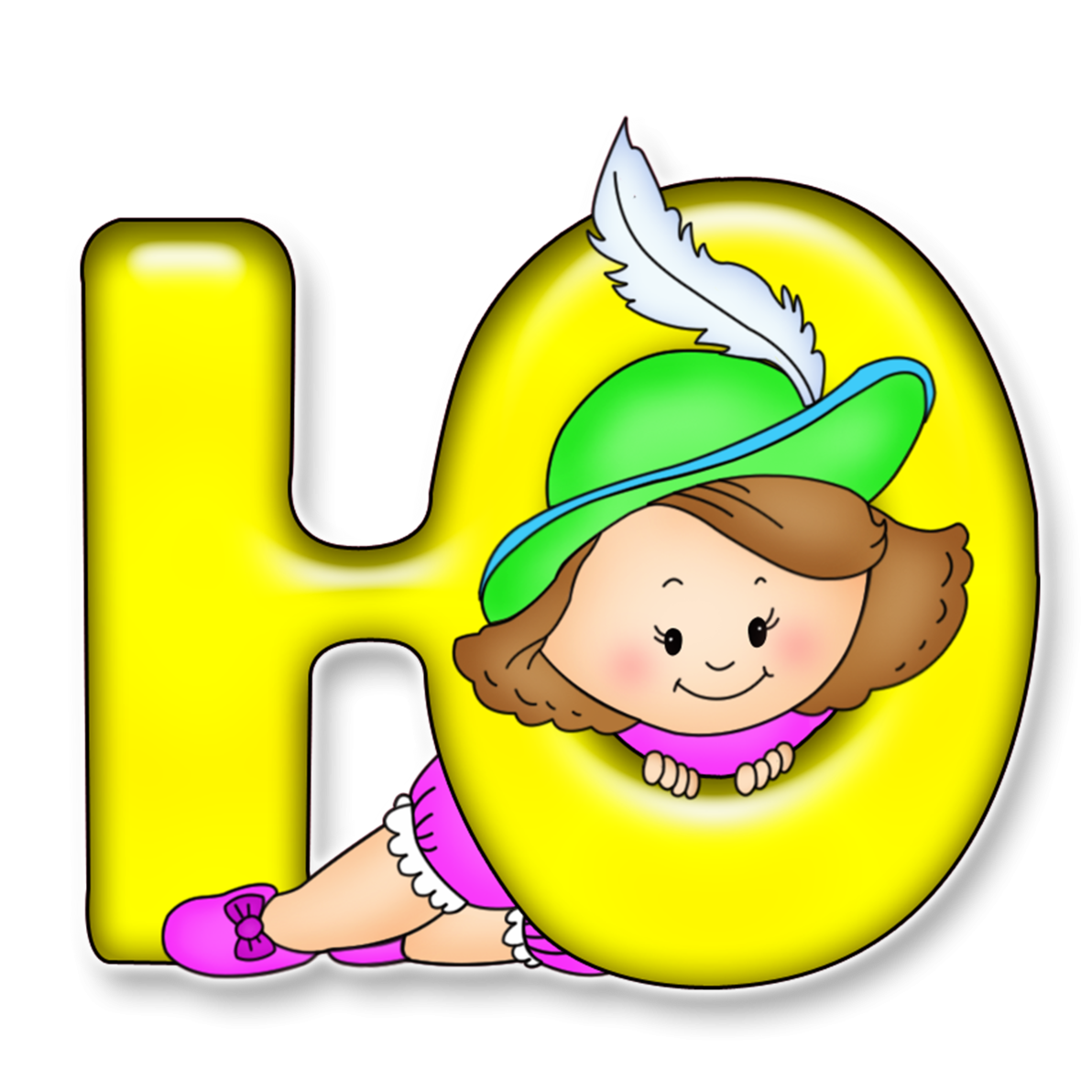 Красочные буквы алфавита