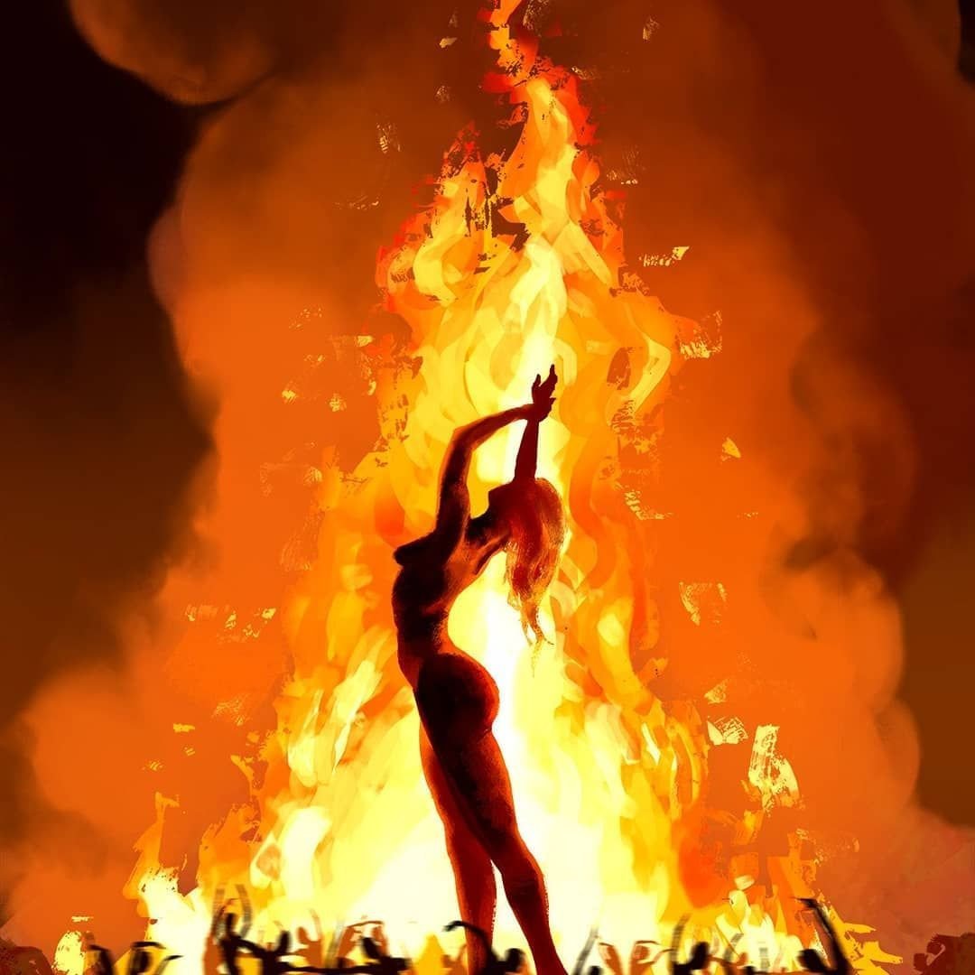 Ритуал сожжения ведьмы