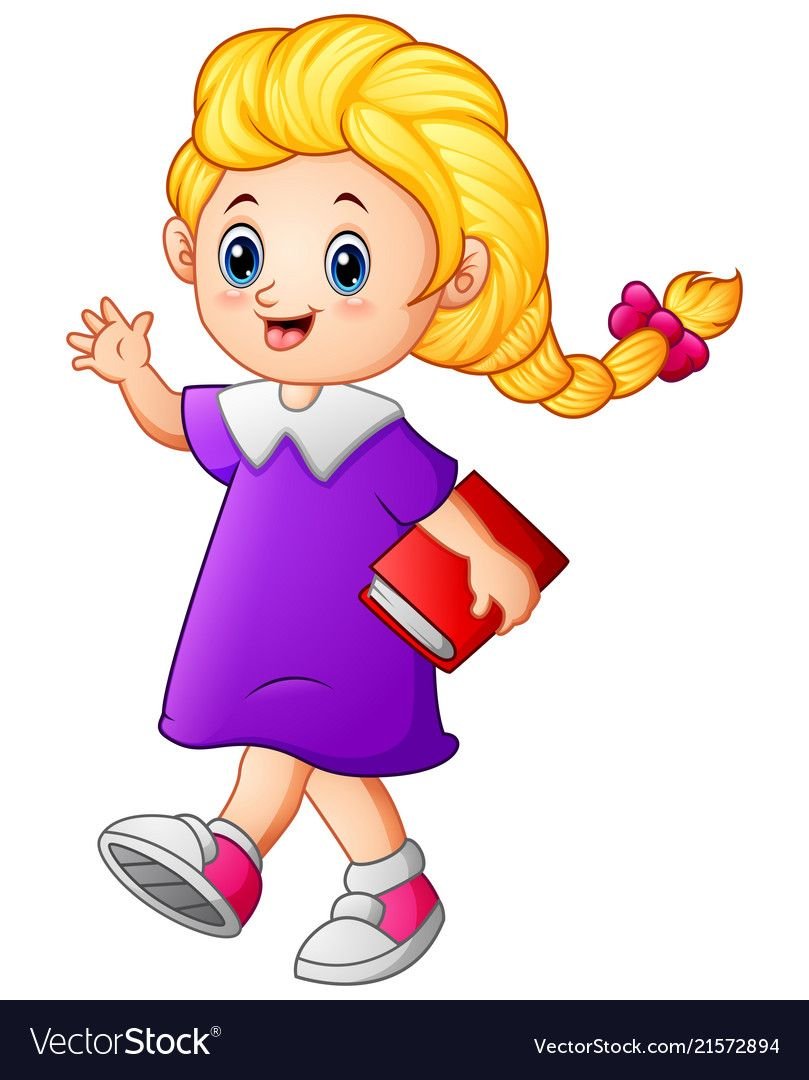 Девочка идет