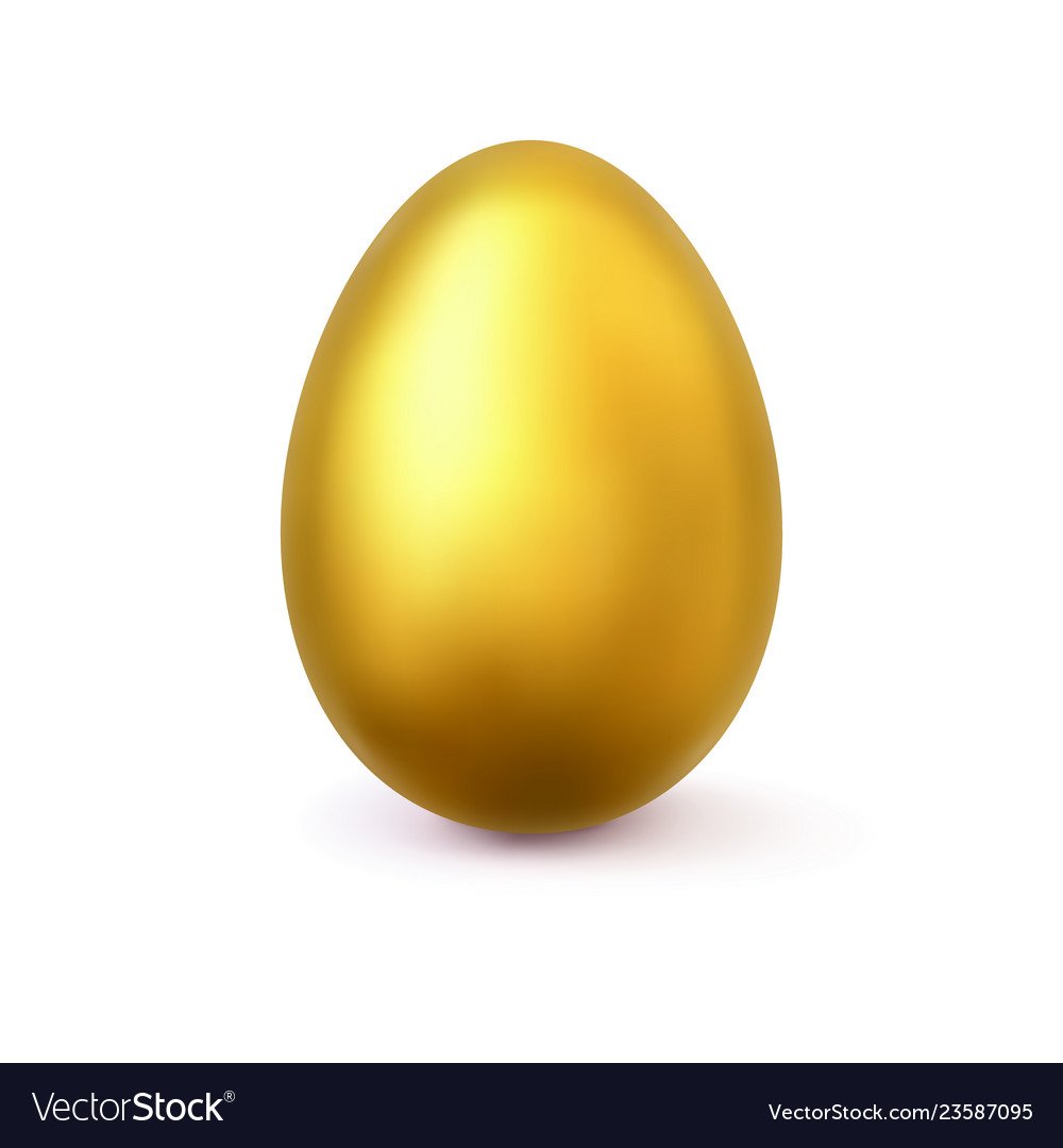 Золотое яичко на счастье