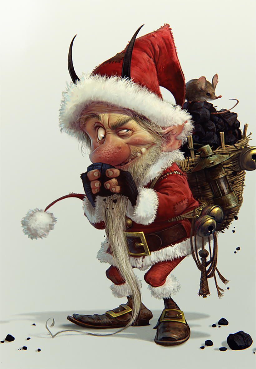 Рисунки Брайан Фрауд Гном