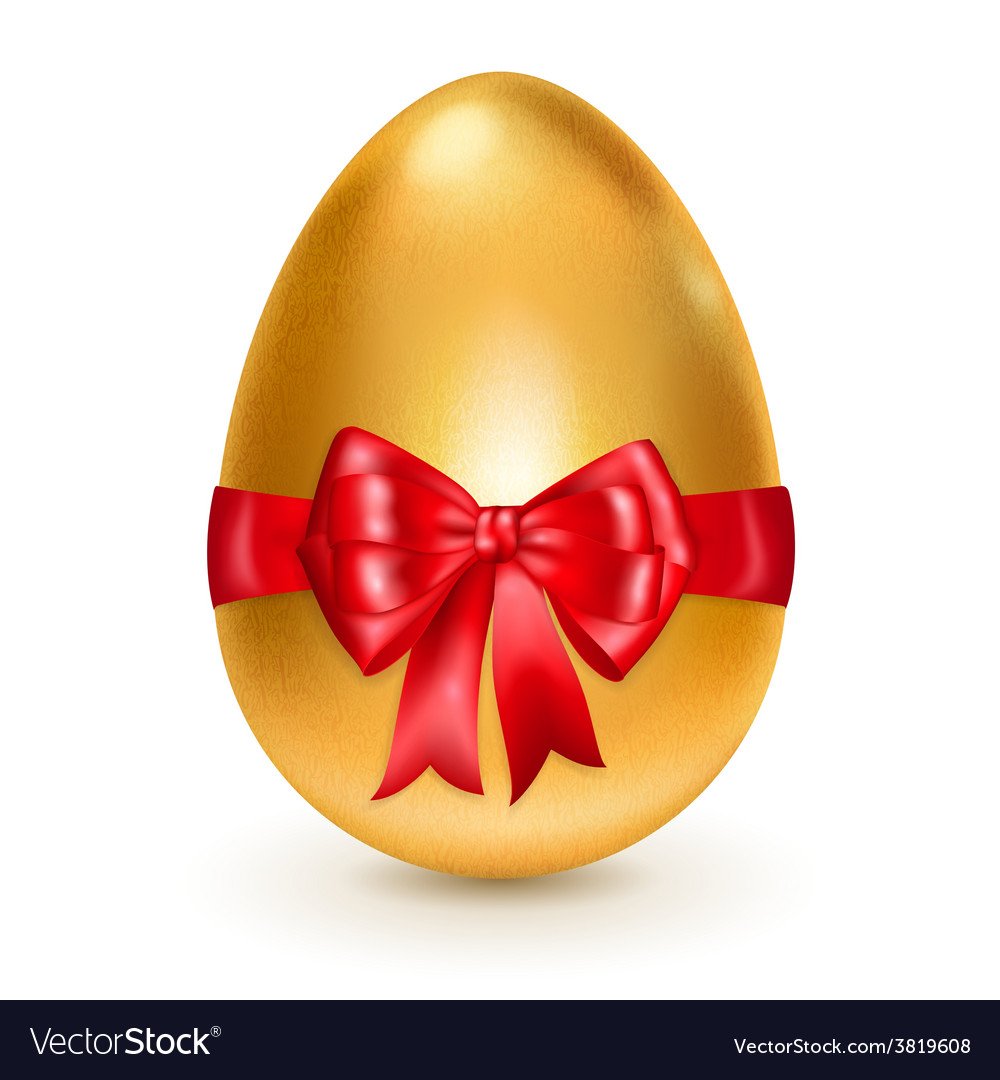 Яйцо золотое из сказки Курочка Ряба
