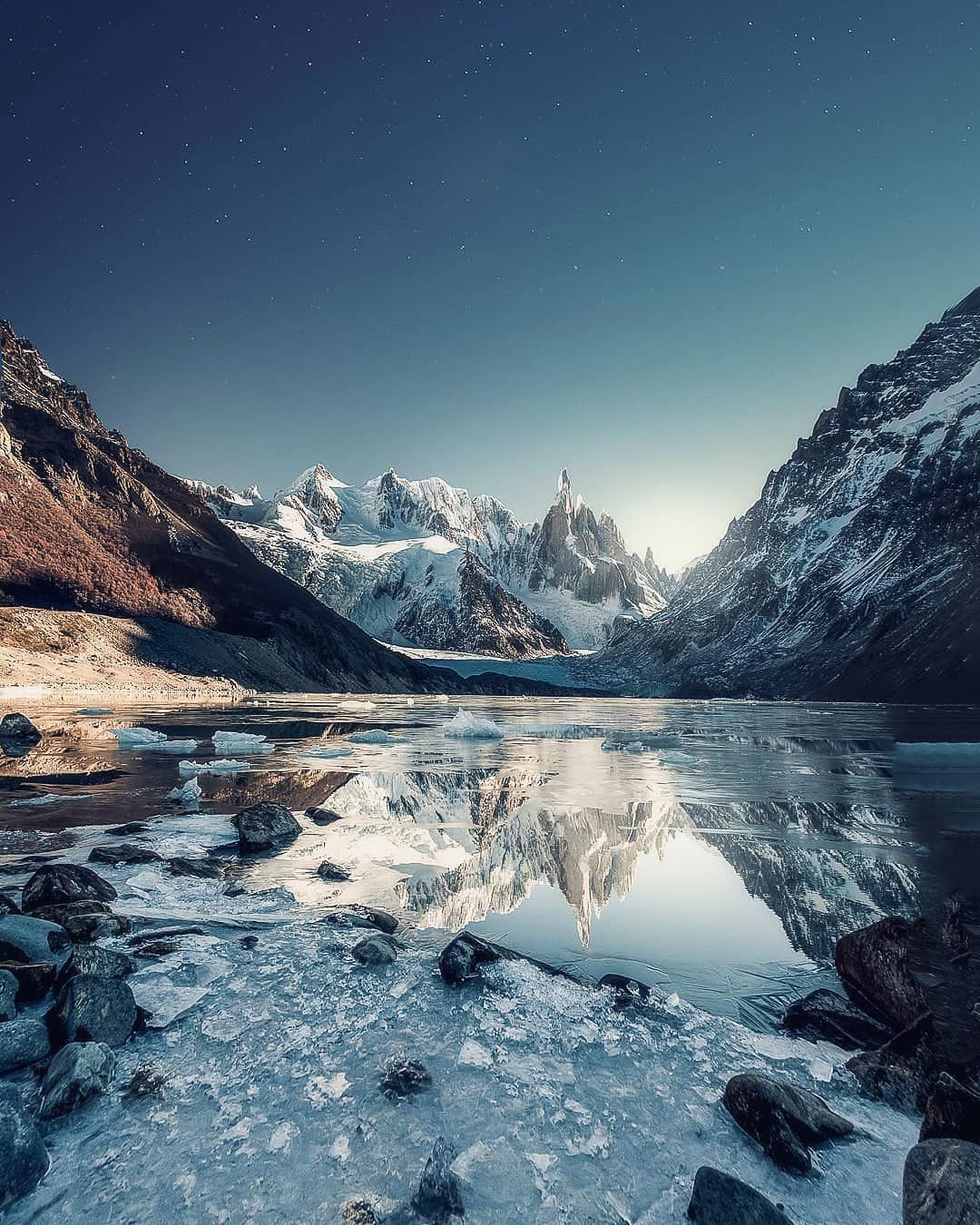 Патагония горные пейзажи