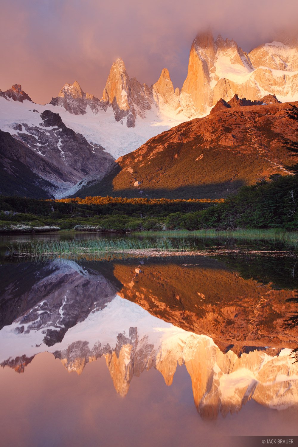 Патагония водопад