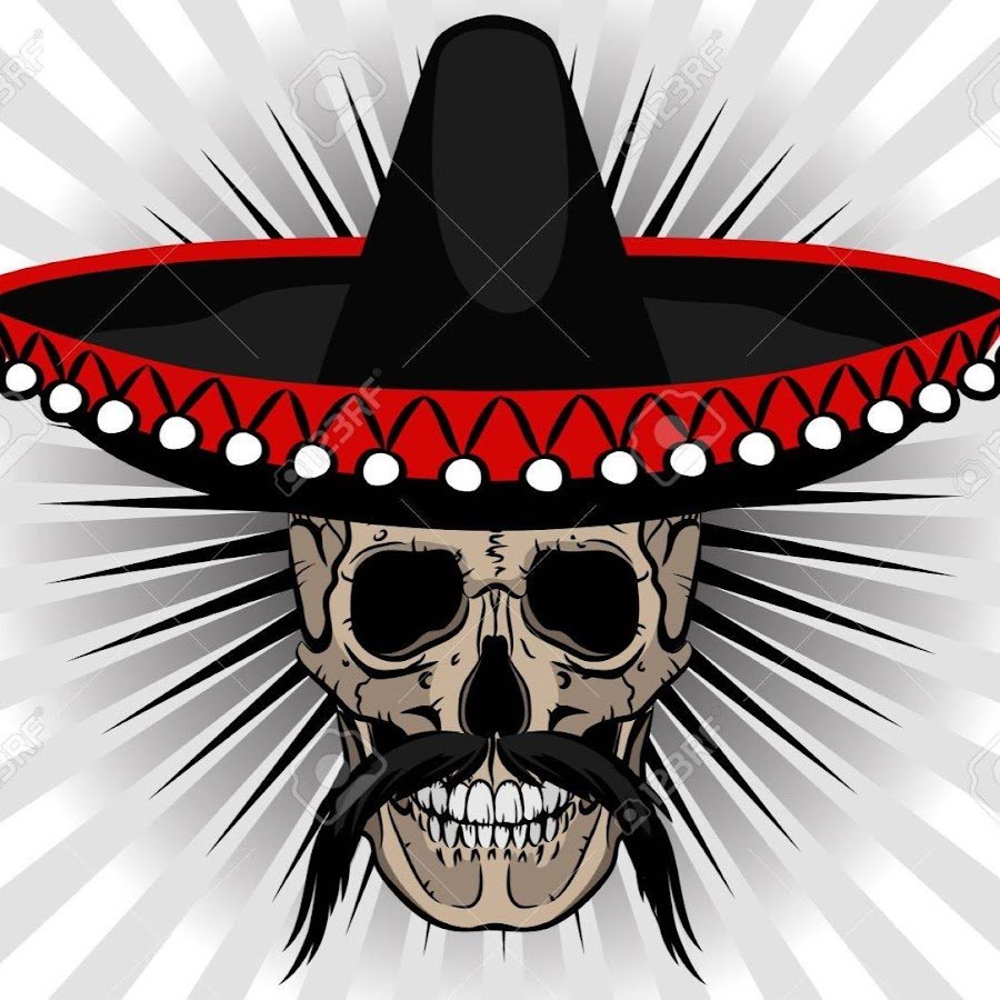 Сомбреро Мексика тату