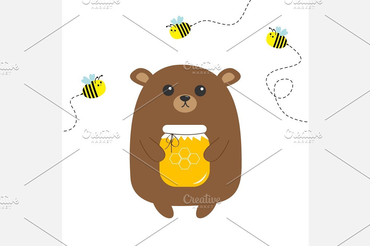 Мишки художник John Bindon