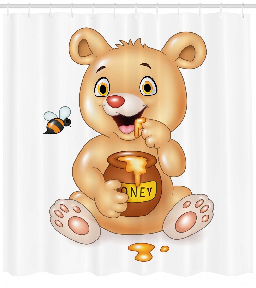 Медведь с бочкой меда