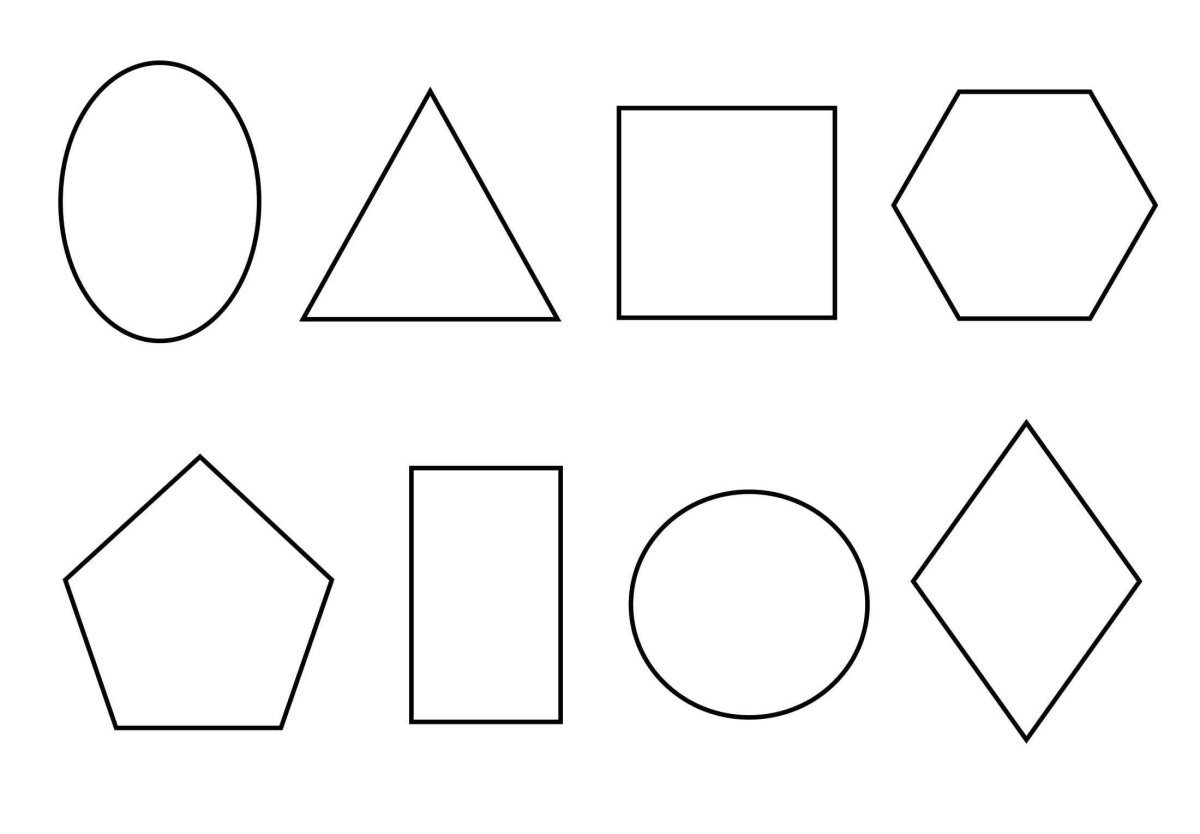 Геометрические фигуры в стиле Минимализм