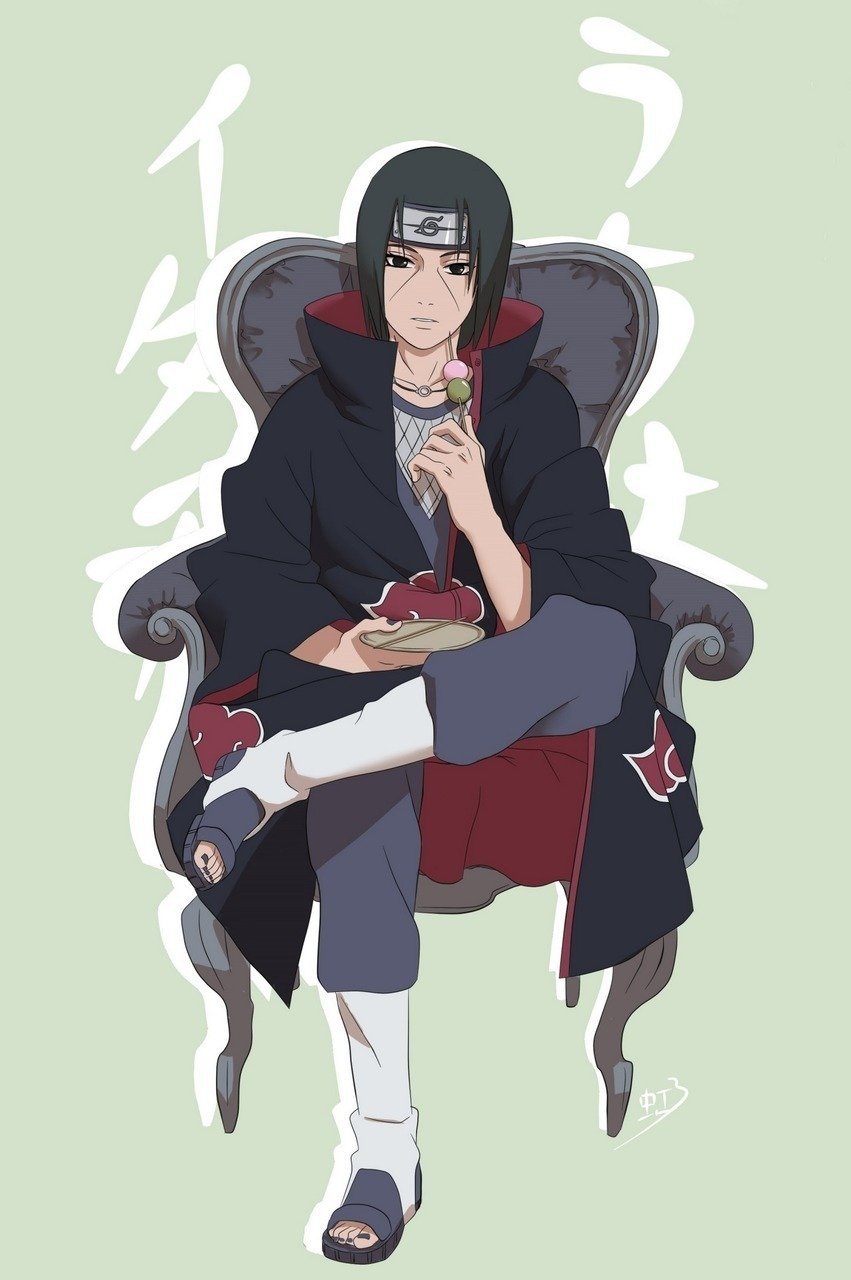 Itachi Uchiha на троне