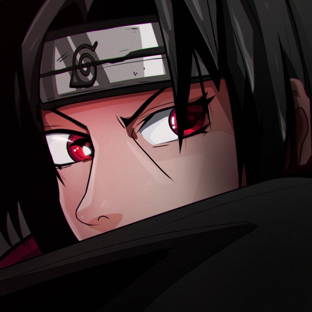 Аниме Наруто Итачи Шаринган