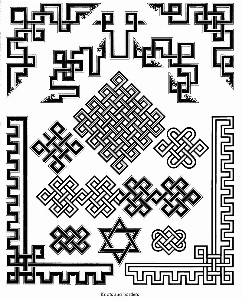 Бурятский орнамент хээ