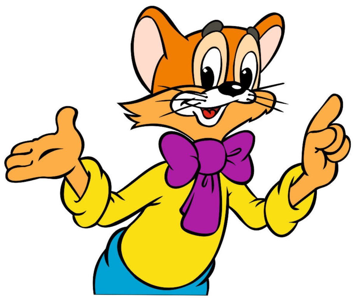 Кот Леопольд портрет