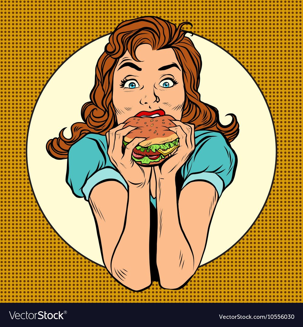 Поп арт еда