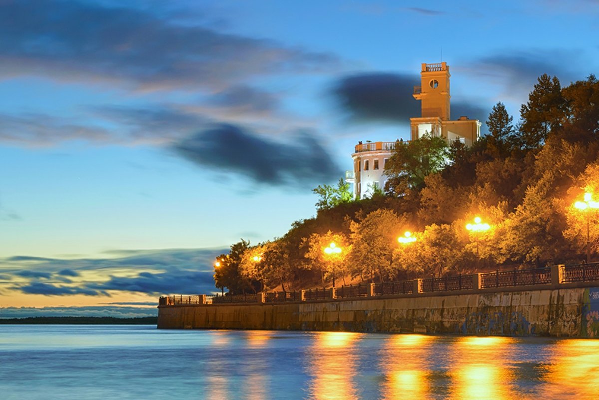 Хабаровск набережная Утес