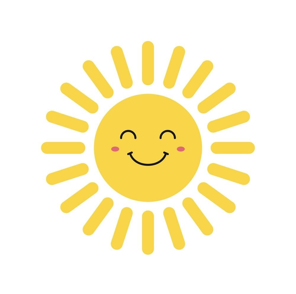 Солнце улыбка