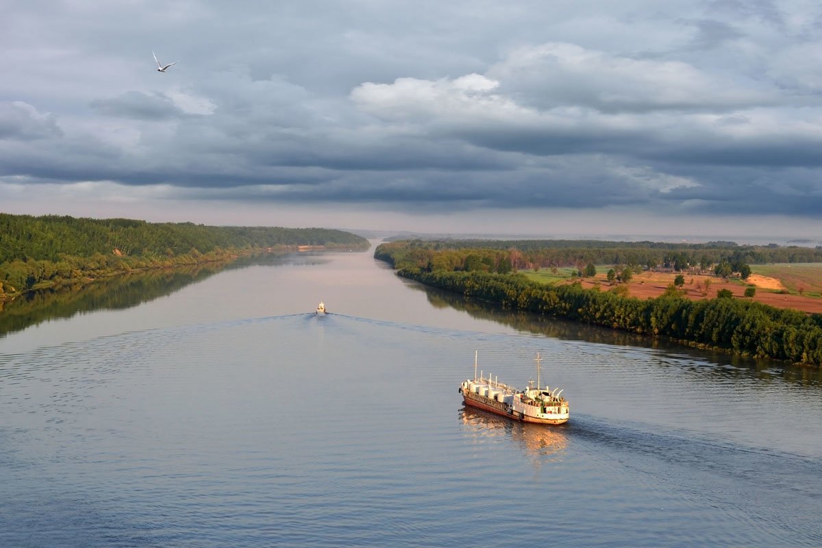 Река Иртыш Омская область