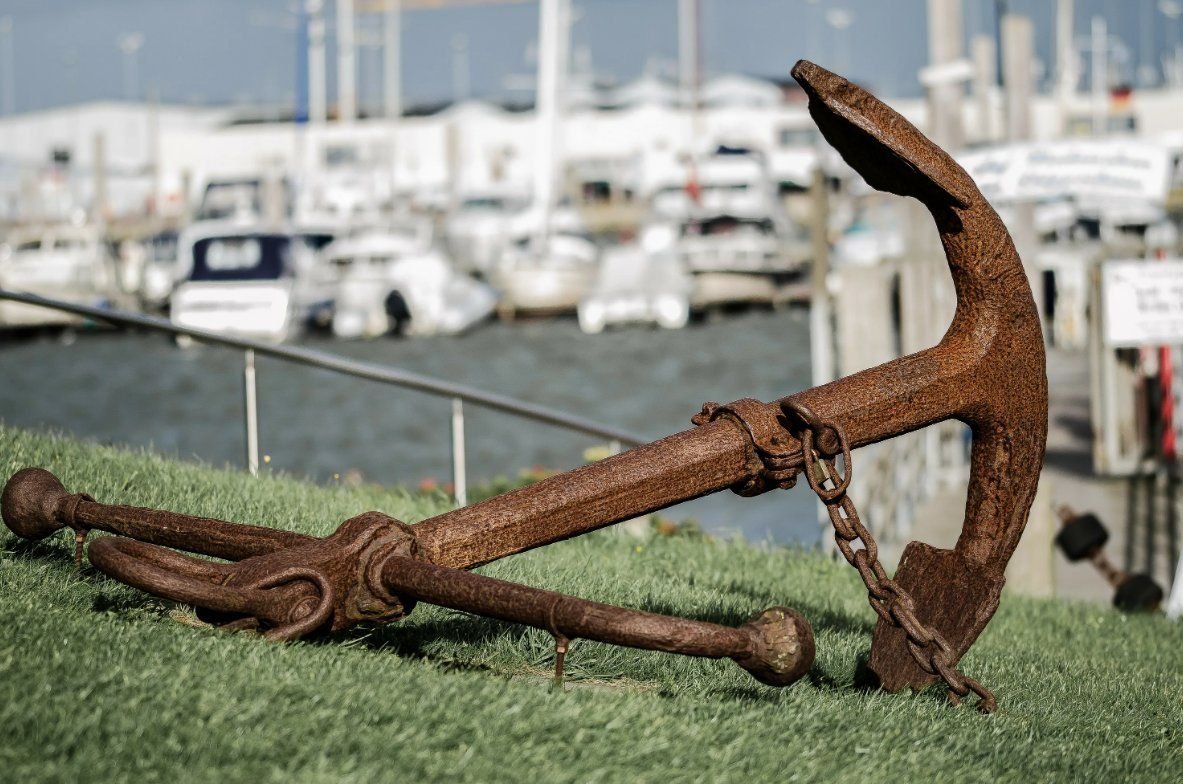 Якорь настоящий