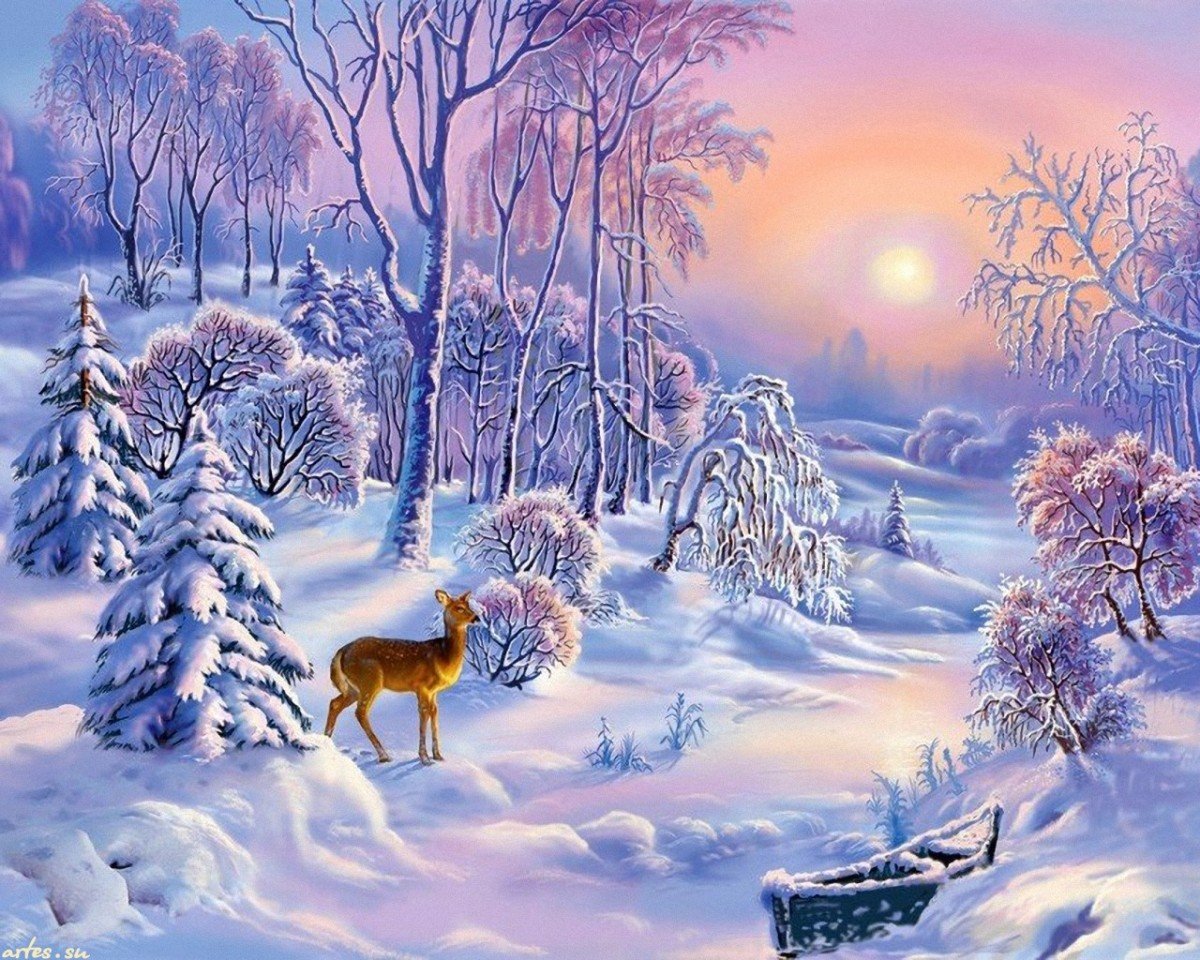 Художник Цыганов Виктор Захарович чарующие пейзажи