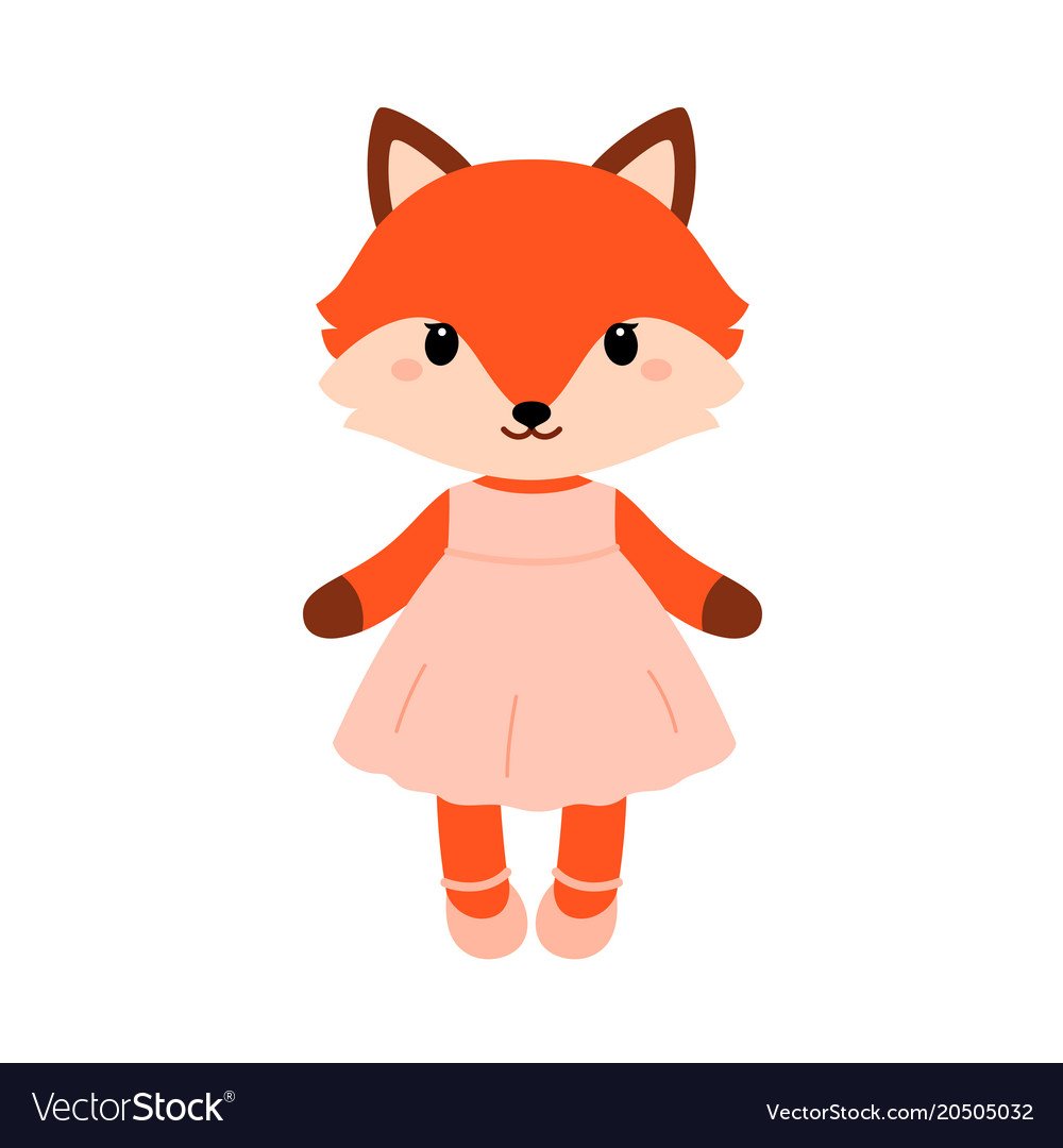 Новогодняя лиса